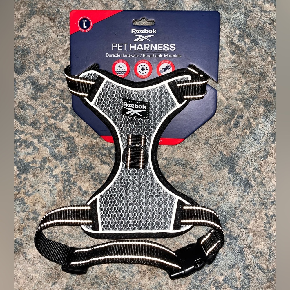 Reebok Dog Harness (L) **NEW**